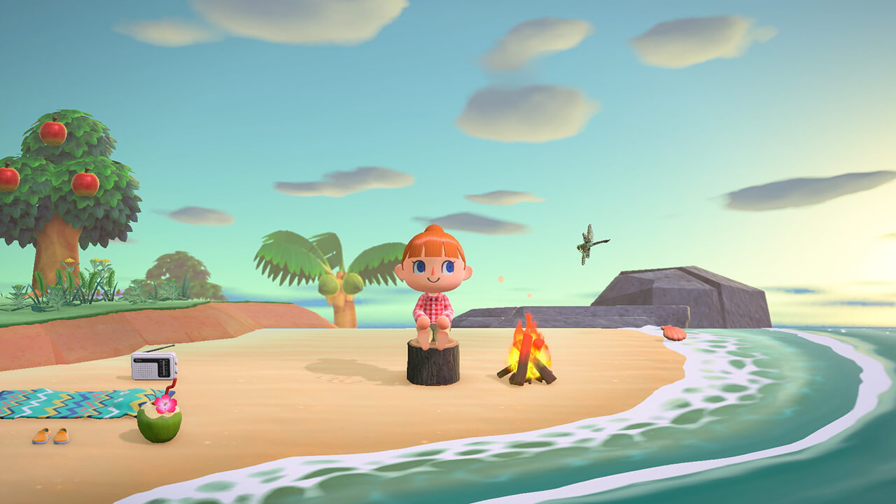 ภาพตัวอย่างเกมส์ Animal Crossing ชุด New Horizons 