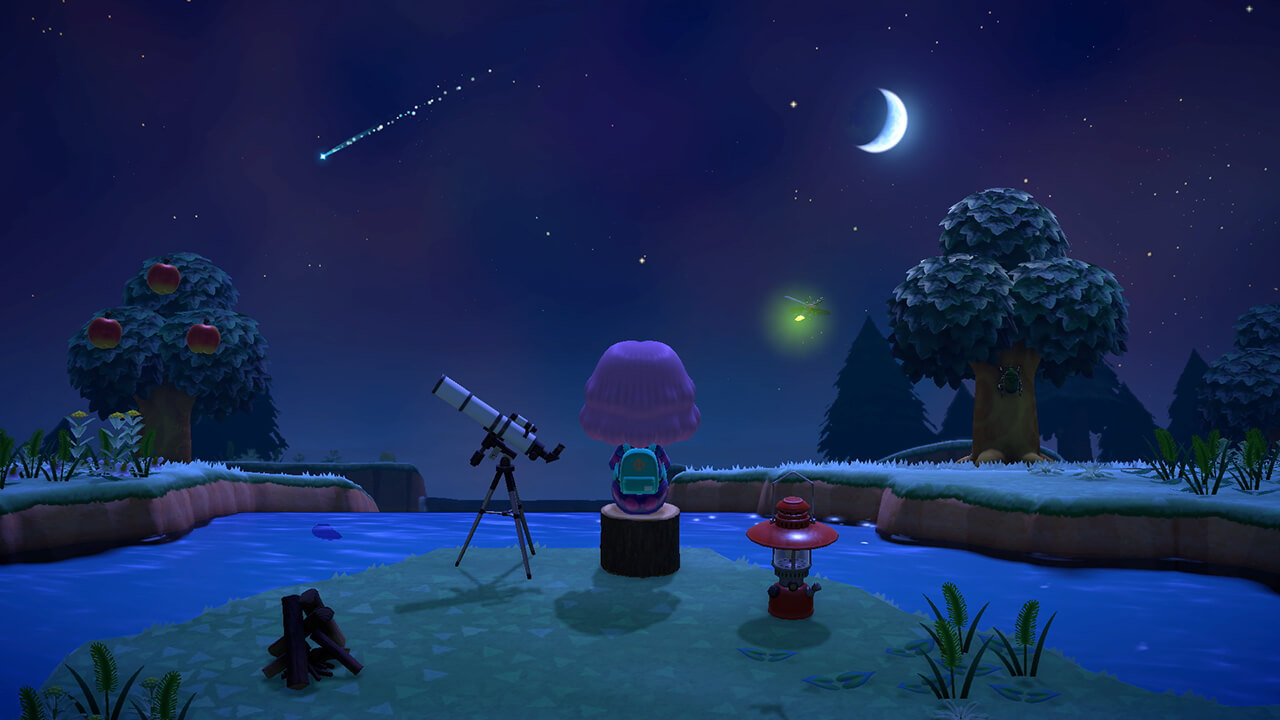 ภาพตัวอย่างเกมส์ Animal Crossing ชุด New Horizons 