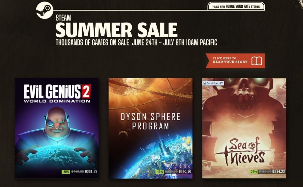 Steam Summer Sale 2021