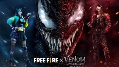 FREE FIRE X VENOM LET THERE BE CARNAGE
